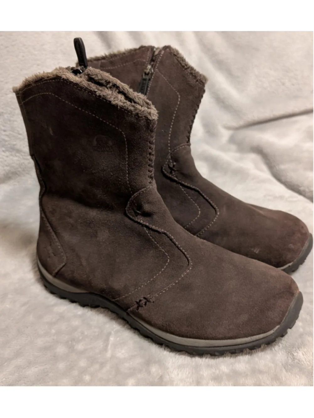 Sorel Maribelle Waterproof Thinsulate Brown Winter Boots US Women's Size 8 B275